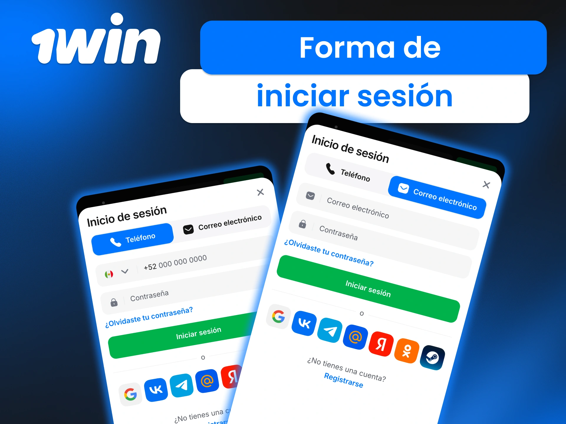 Ingresa a tu cuenta de 1win en la app y controla tus apuestas, depósitos y promociones desde un solo lugar.