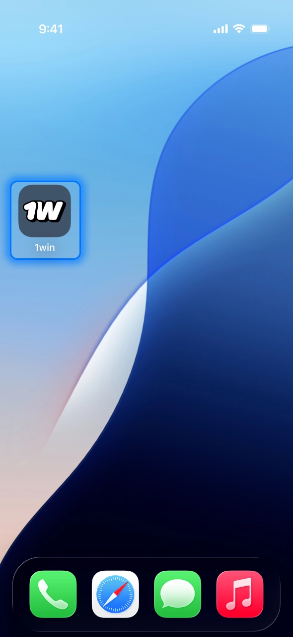 Abre 1win desde la pantalla de tu móvil e inicia sesión fácilmente para empezar a apostar al instante.
