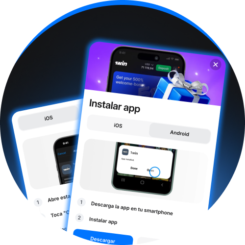 Activa promociones especiales en 1win y recibe beneficios por instalar la app y mantenerte conectado con avisos.