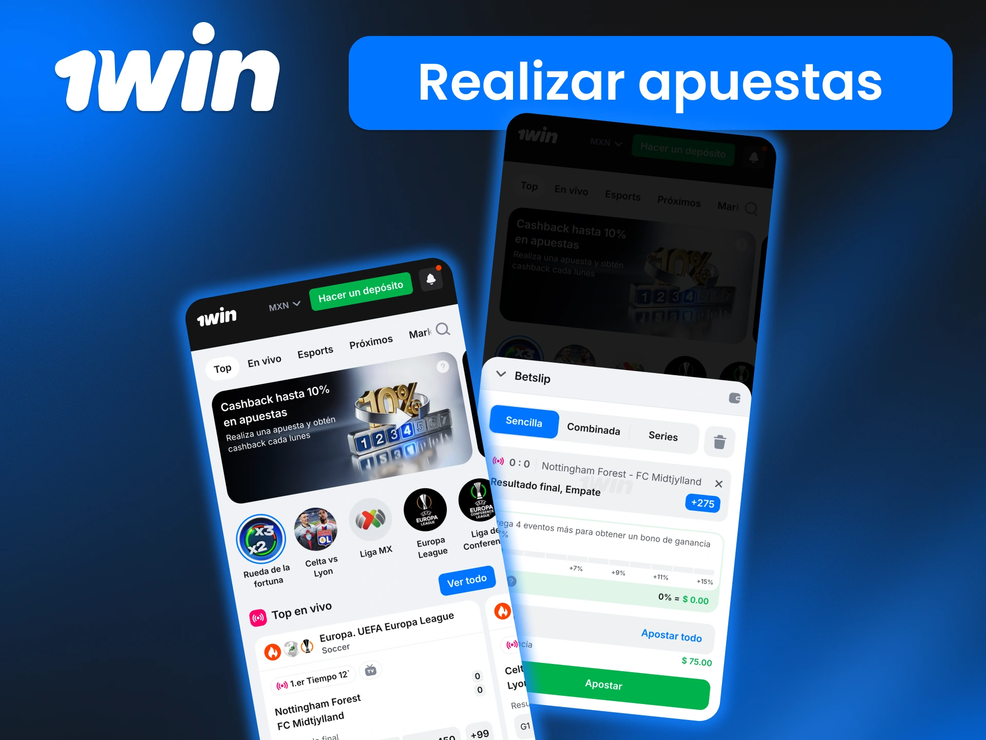 Aprovecha la aplicación de 1win y apuesta en deportes con una experiencia móvil diseñada para mayor velocidad y comodidad.