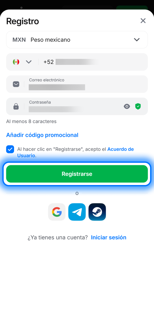 Regístrate en 1win Casino y disfruta una experiencia de juego rápida con acceso desde web o app.