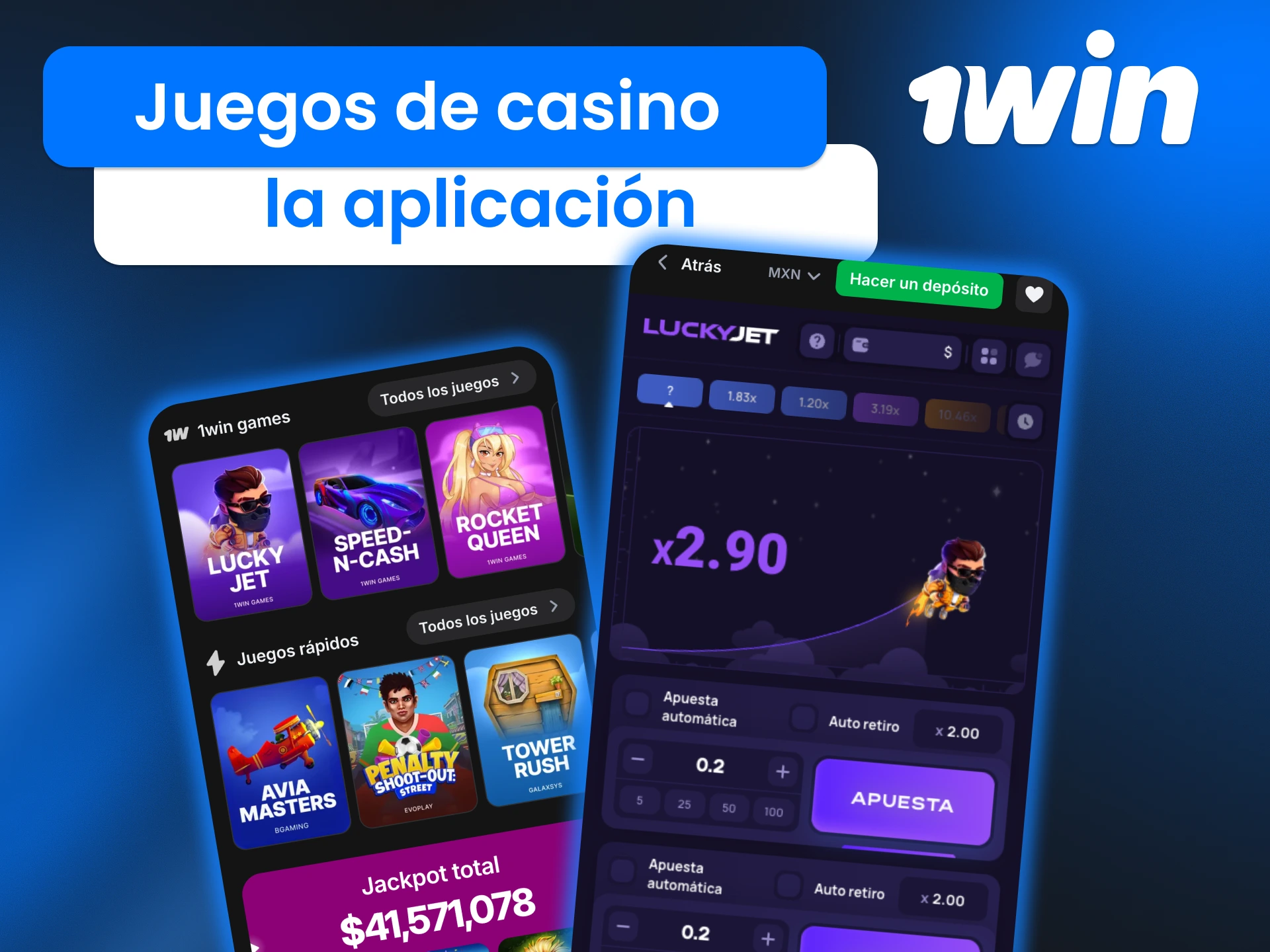 Prueba el casino móvil de 1win y juega en tragamonedas, torneos y mesas en vivo desde cualquier lugar.