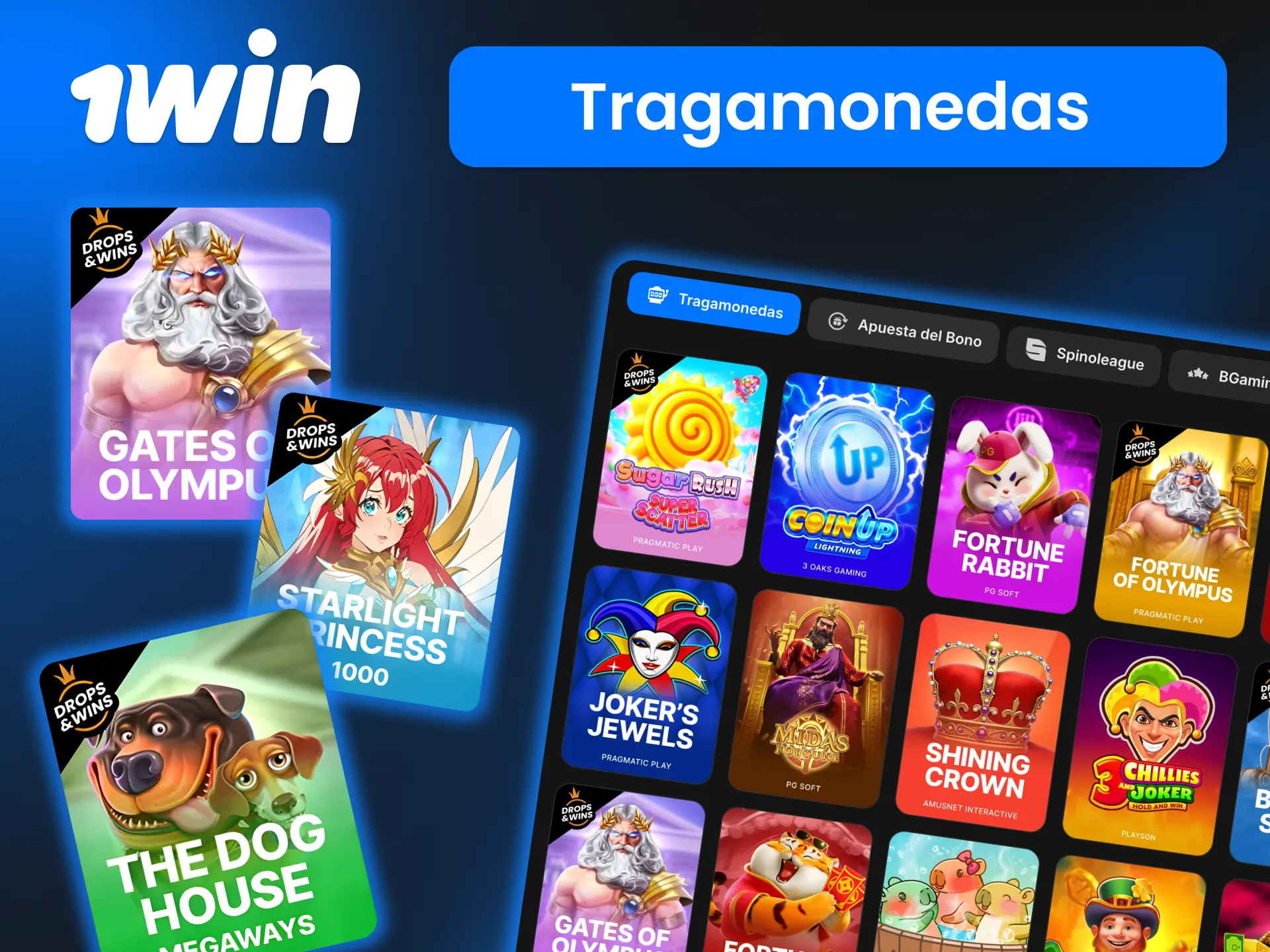 Vive la experiencia de las tragamonedas en 1win y accede a títulos populares con funciones especiales.