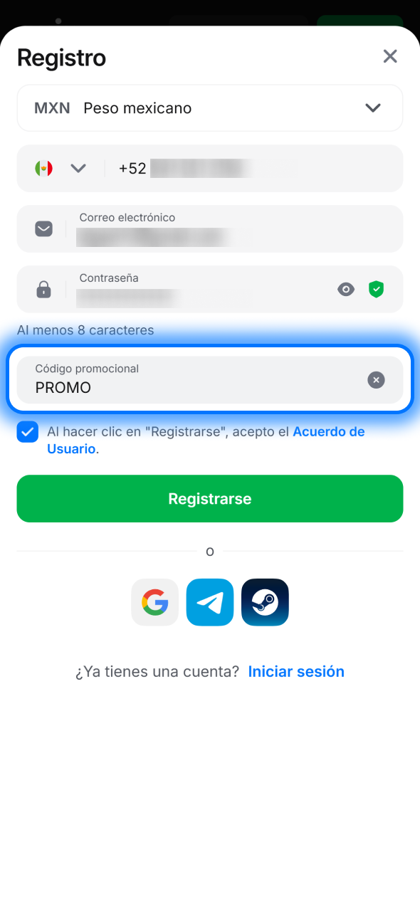 Introduce el código promocional en 1win y activa un bono especial para mejorar tu experiencia de juego.
