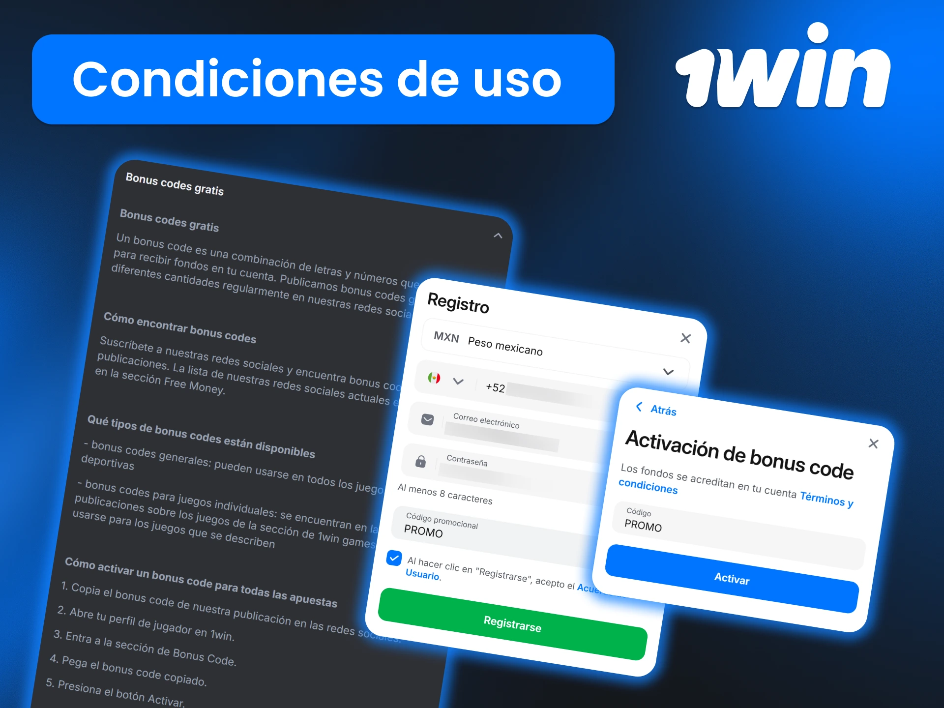 Descubre en 1win cómo aplicar correctamente un código promocional y disfruta de promociones pensadas para darte más valor en cada depósito.