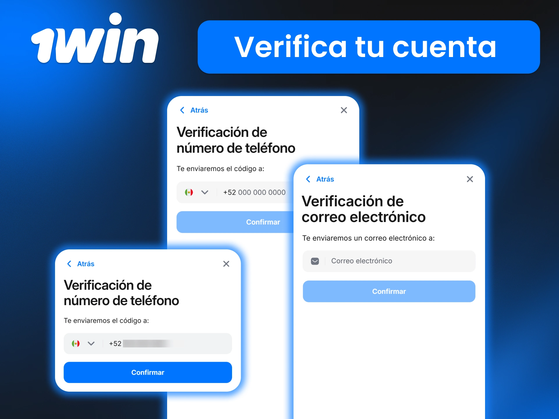 Completa la verificación en 1win y accede a todas las funciones de la plataforma con mayor seguridad.