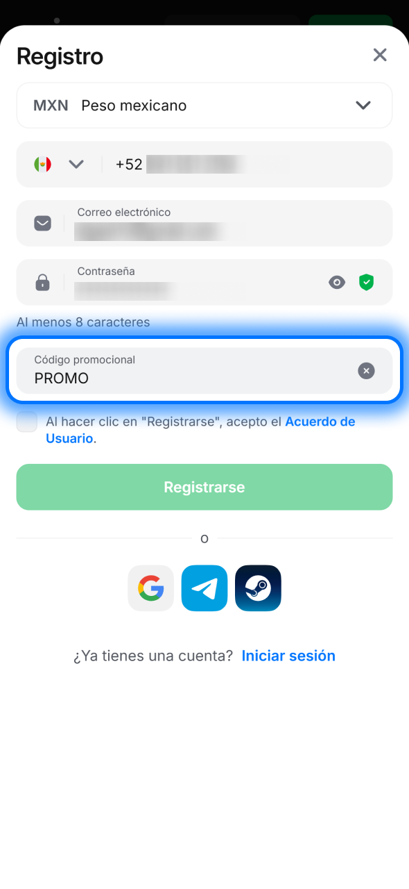 Introduce tu código en 1win y accede a promociones exclusivas para jugadores.