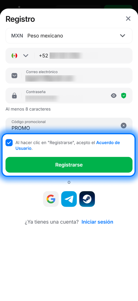 Confirma tu cuenta en 1win y activa todas las funciones verificando tu correo electrónico.