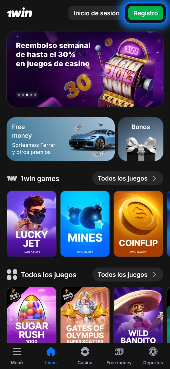 Haz clic en registro en 1win y comienza a usar la plataforma con un proceso simple.