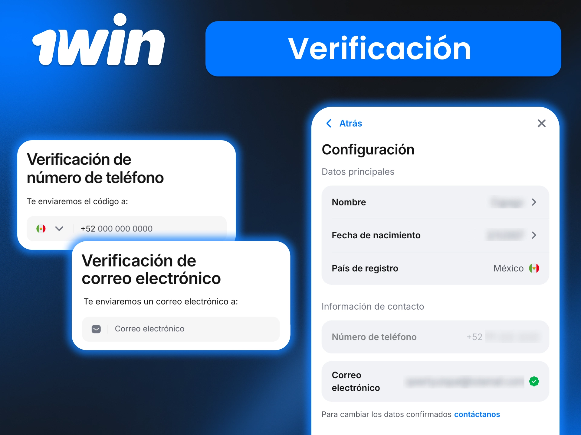 Sigue el proceso de verificación en 1win y completa tu confirmación para usar la plataforma sin limitaciones.